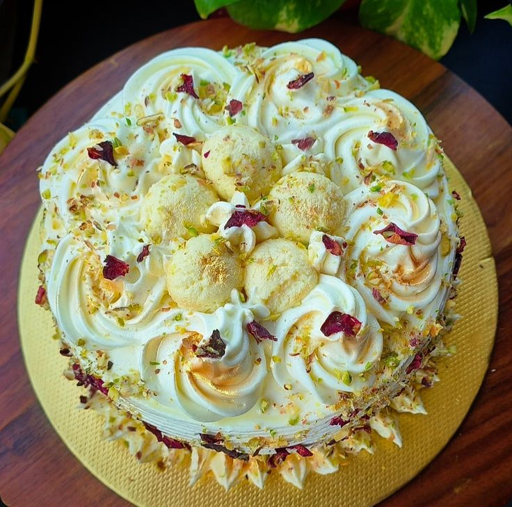 Rasagulla Cake