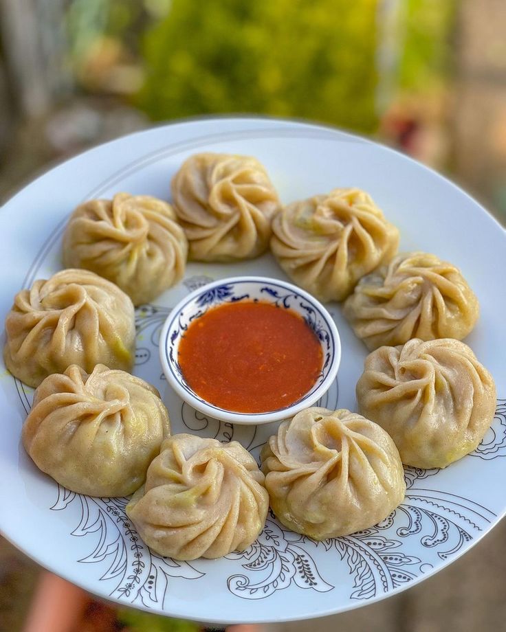 Chicken Momos (5pcs)