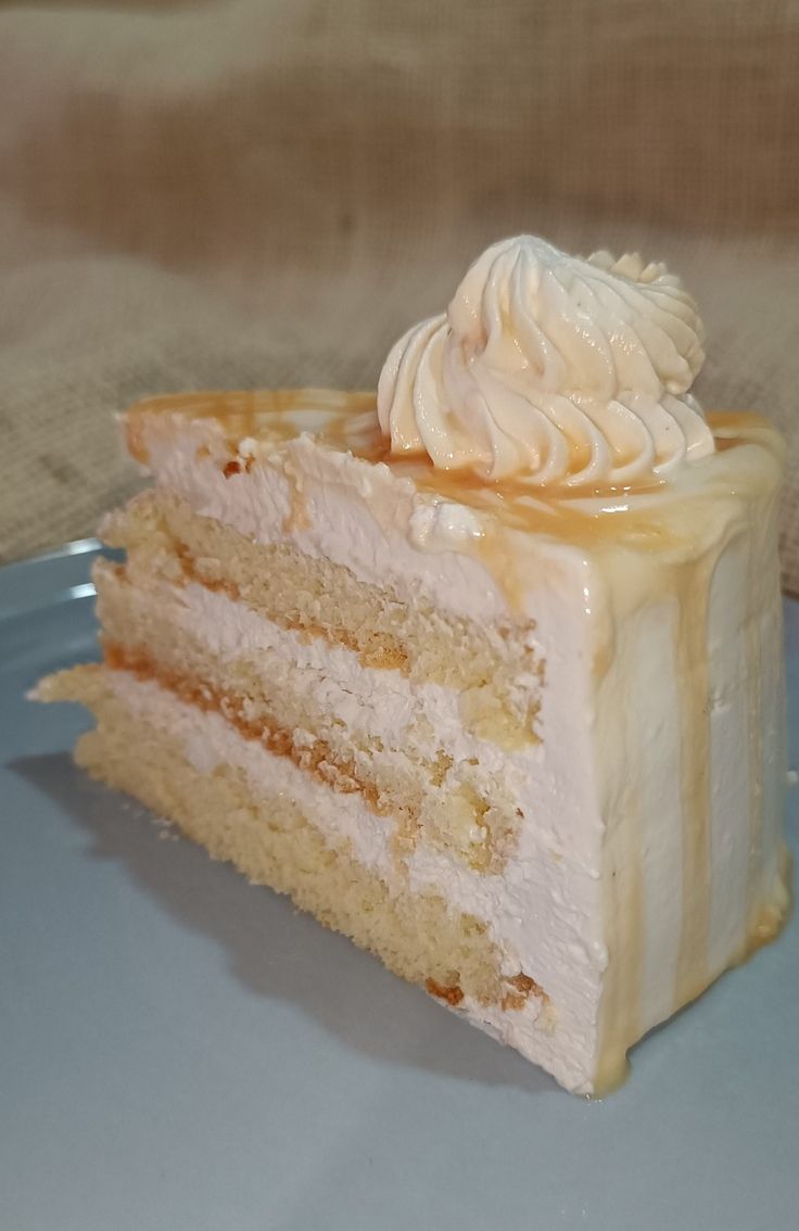 Butter Scotch cake Slice