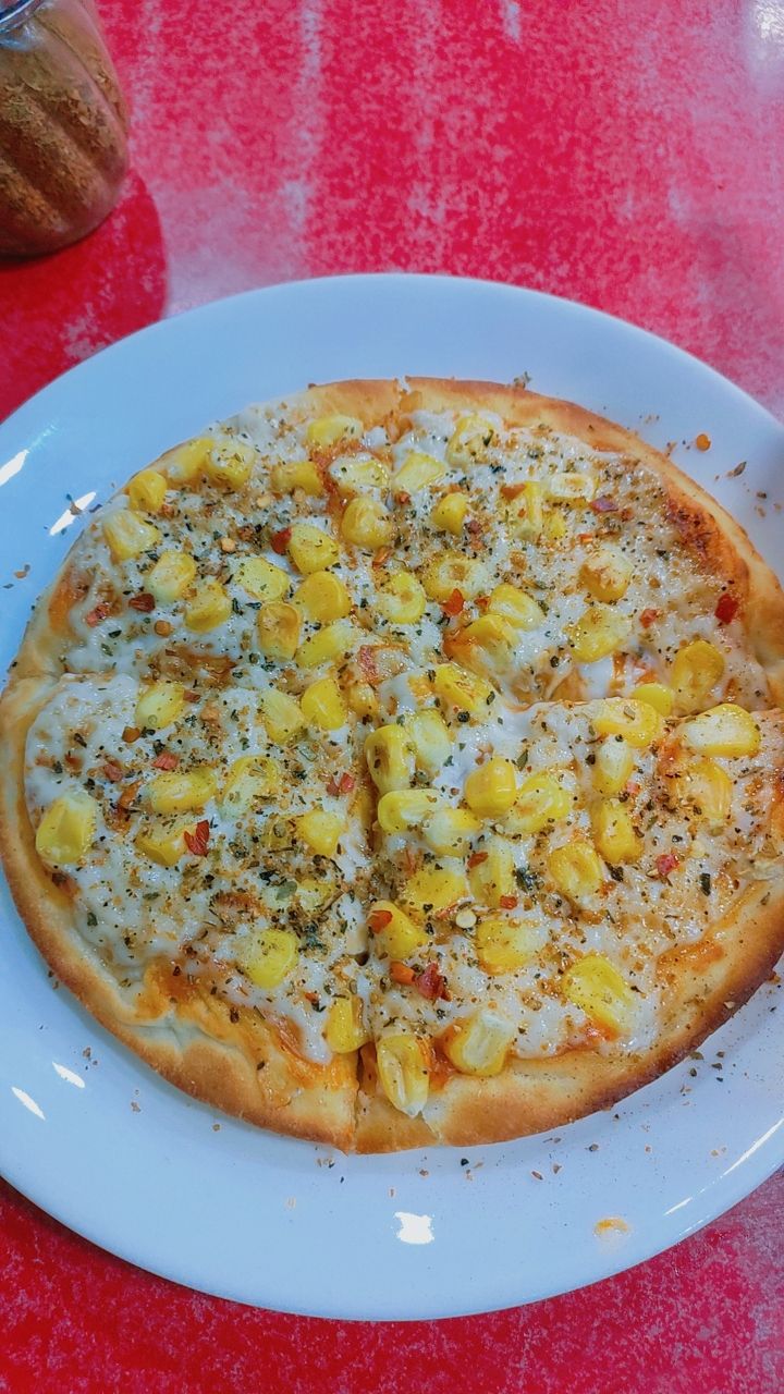 Corn & Cheese Pizza