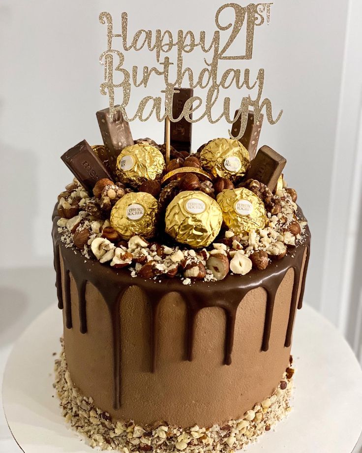 Ferrero Rocher Cake