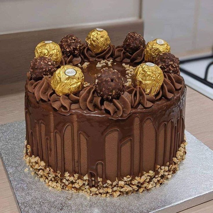 Ferrero Rocher Cake