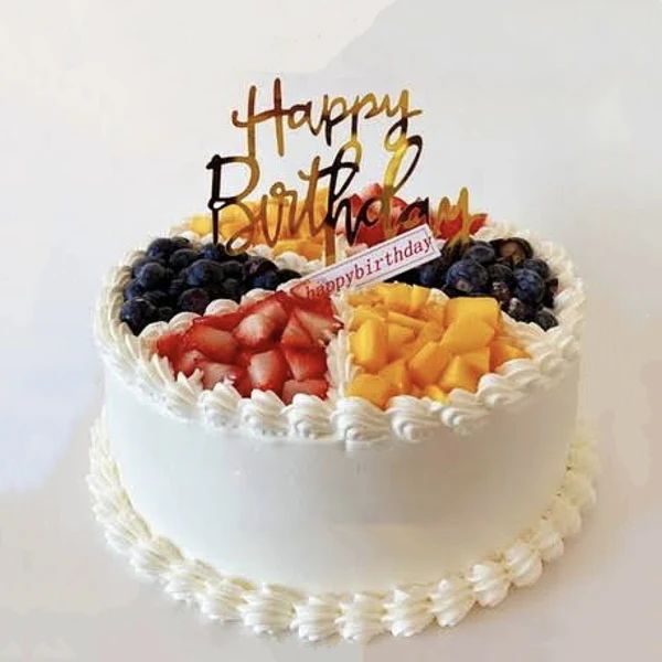 Fresh Fruits(Seasonal) Cake