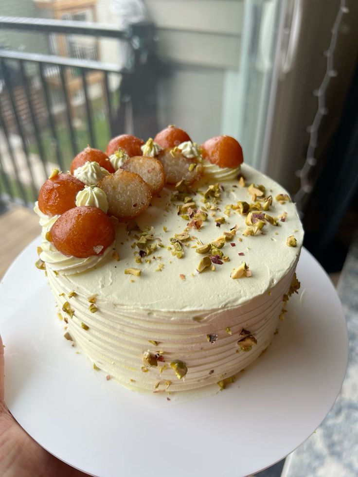 Gulab Jamun Cake