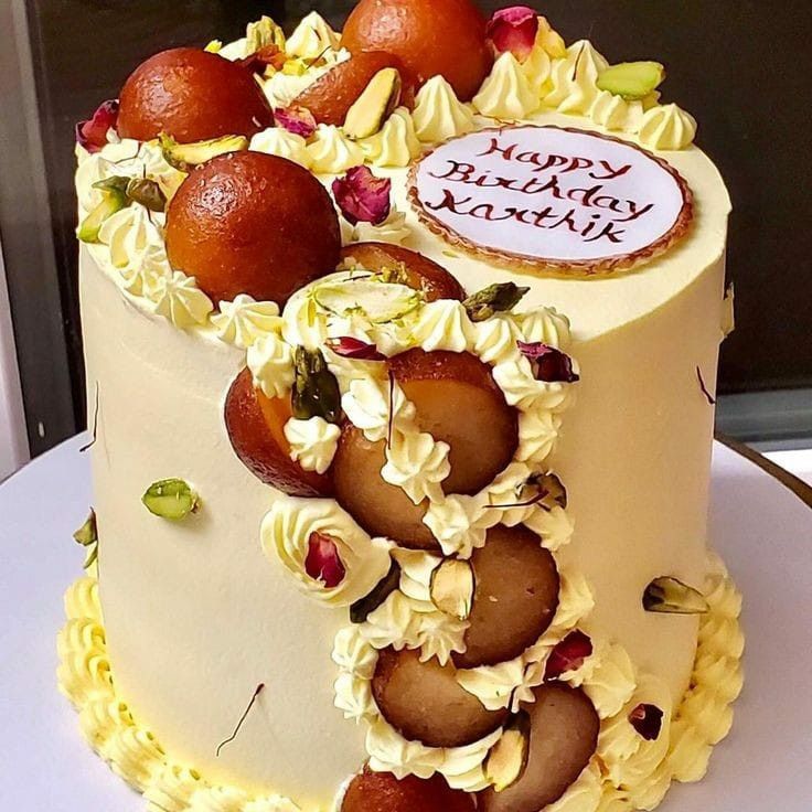 Gulab Jamun Cake