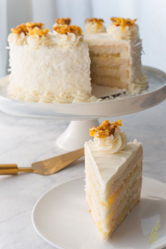 Pineapple Cake slice