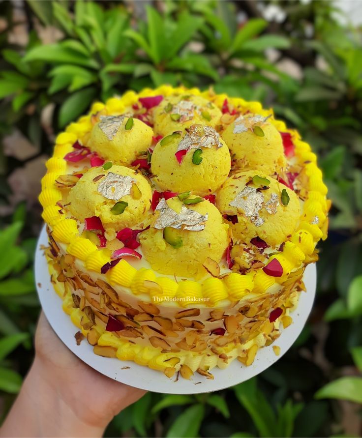 Rasagulla Cake