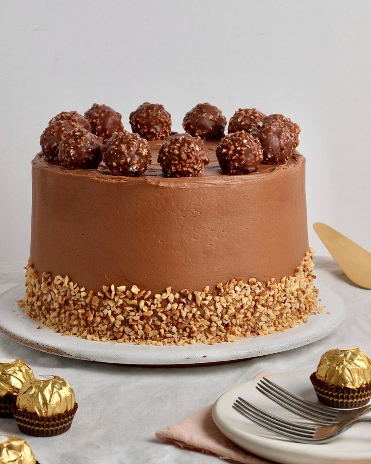 Ferrero Rocher Cake