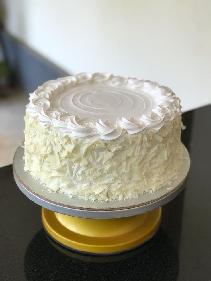 White Forest Cake