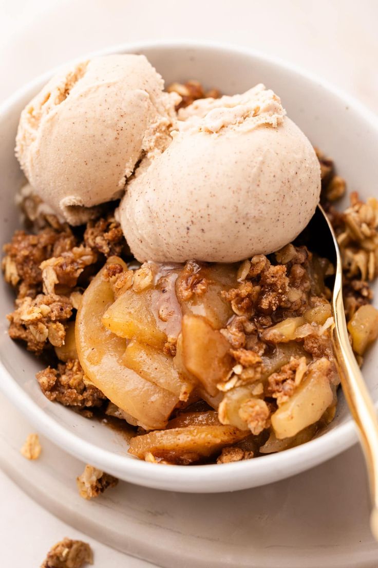 Apple Crumble with Creme Analysis