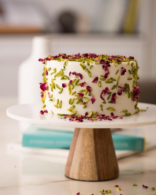 Rose & Pistachio Cake